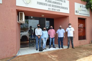 Equipe do COINTA visita Paraíso da Águas para tratar da gestão associada do serviço de inspeção de produtos de origem animal