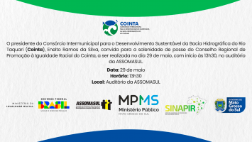 Cointa promove posse do Conselho Regional de Promoção da Igualdade Racial e reunião com outros consórcios do Estado de Mato Grosso do Sul